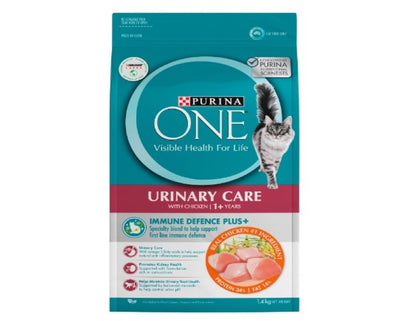 PURINA ONE Adult Dry Cat Food Urinary Care Chicken 1.4kg