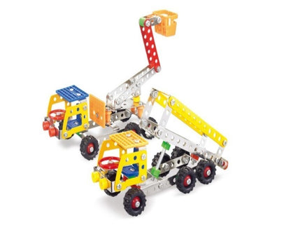 Construct IT Truck - 120 Piece Truck Construction Kit - Build Your Own Metal Truck