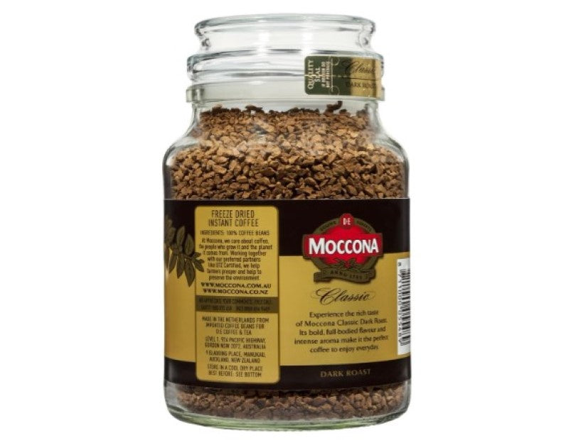 Moccona Classic Dark Roast Freeze Dried Instant Coffee, 200g