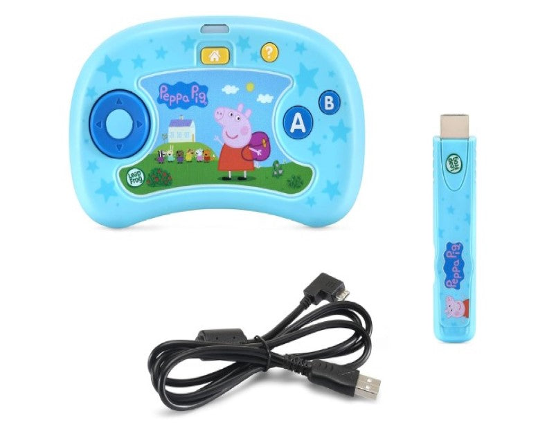 LeapFrog Peppa Pig Peppa's Big Day - Plug & Play Gaming Console, Video Game - Multicolour