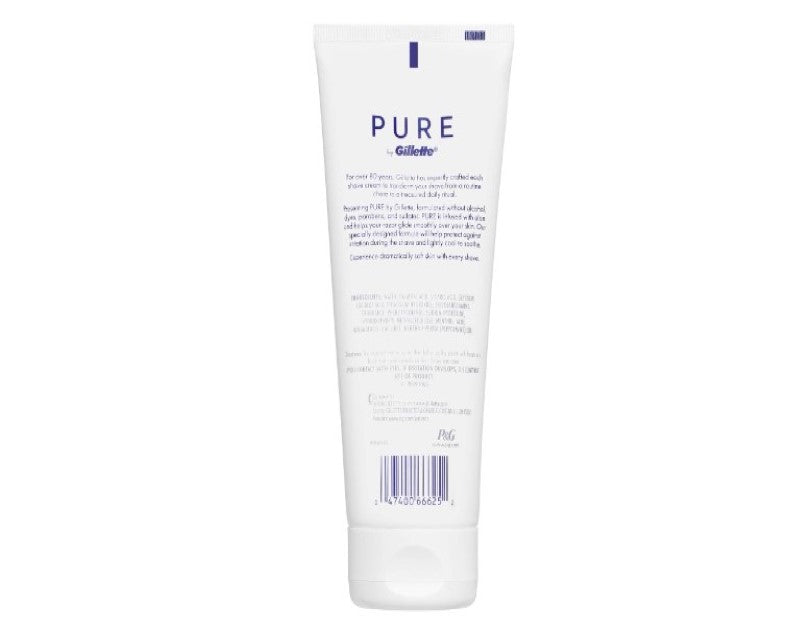 Gillette Pure Soothing Shave Cream for Men 170 g