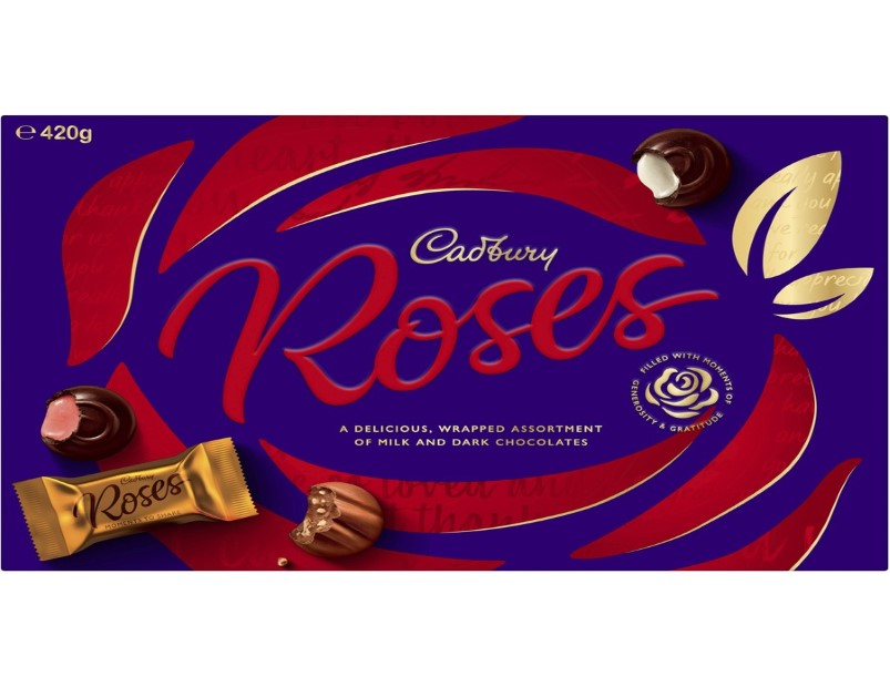 Cadbury Roses Dark Chocolate 420g