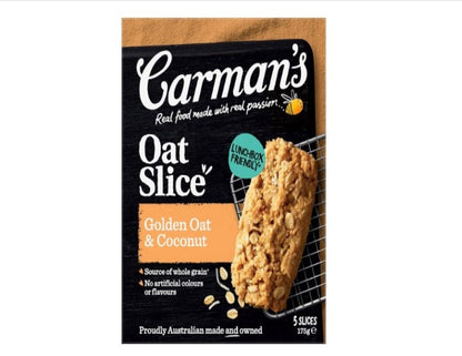 Carmans Golden Oat & Coconut Oat Slice 175 g