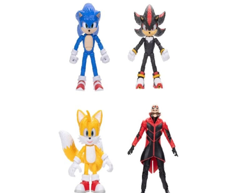 13cm Sonic The Hedgehog 3 Movie Action Figure - Assorted