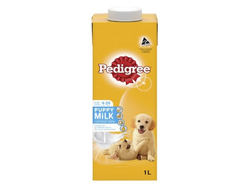 PEDIGREE Puppy Milk Dog 1 Litre, 8 Pack