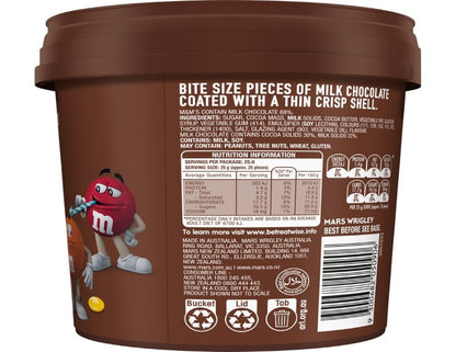 M&M's Milk Chocolate Snack & Share Party Bucket 640g