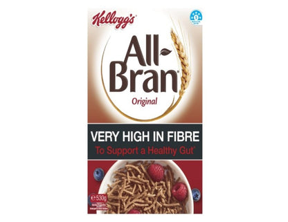 Kellogg's All-Bran Original High Fibre Breakfast Cereal, 530g