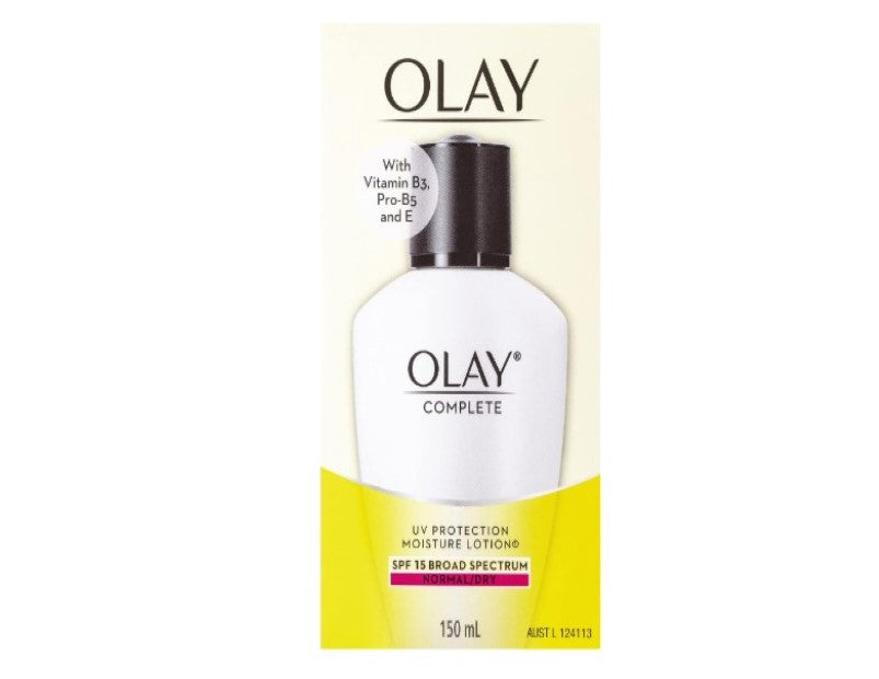 Olay Complete UV Protection Moisture Lotion Normal/Dry, 150ml