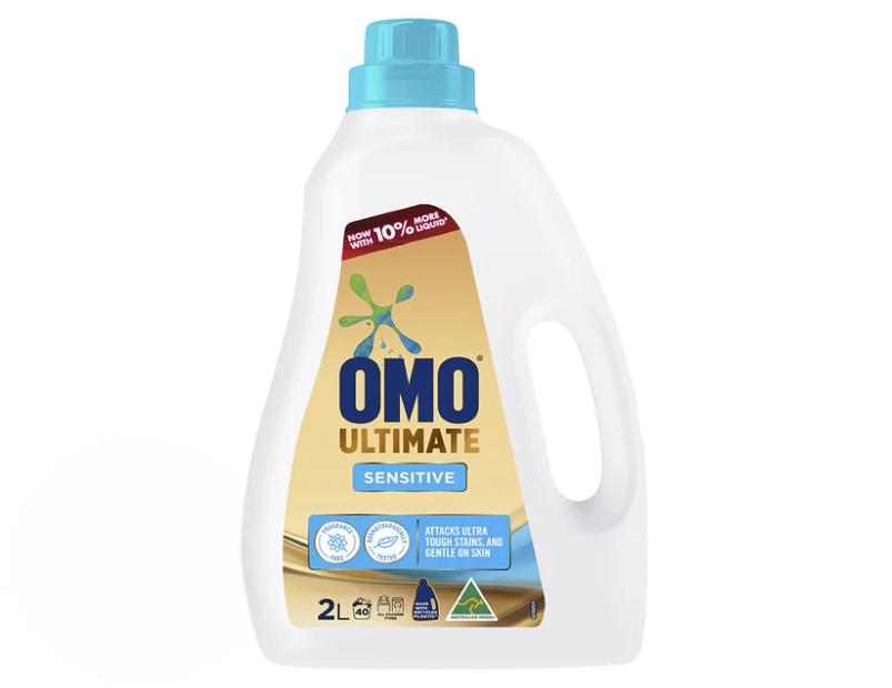 OMO Ultimate Sensitive Front & Top Loader Laundry Liquid 2L