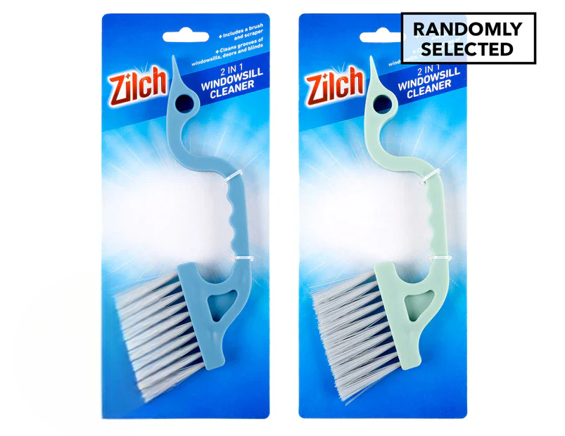 Zilch 2-in-1 Windowsill Brusher - Randomly Selected - 2 Pack