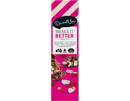 Darrell Lea Milk Chocolate Raspberry Rocklea Road 145g - 2 Pack