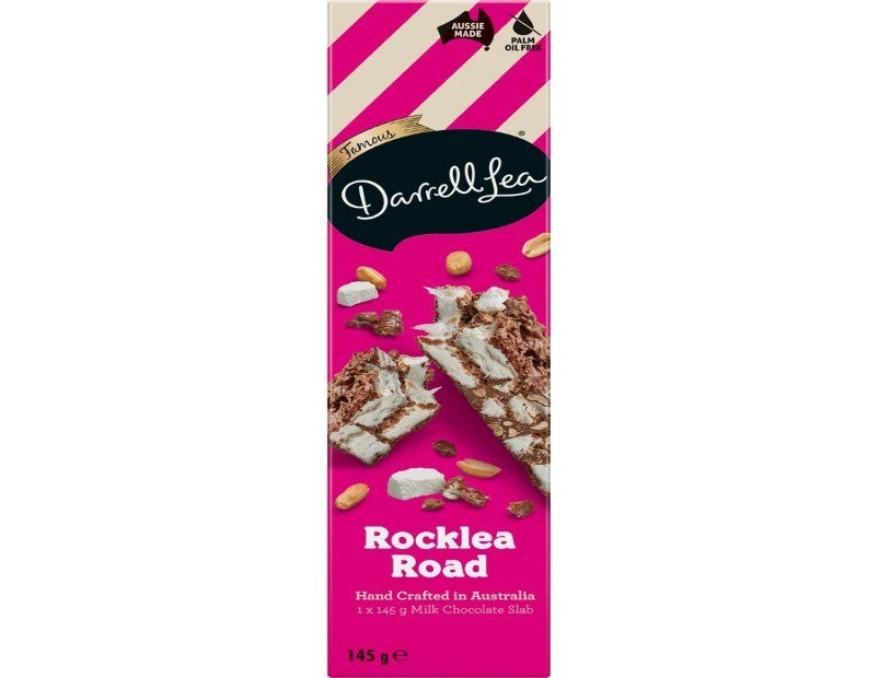 Darrell Lea Milk Chocolate Rocklea Road 145g - 2 Pack