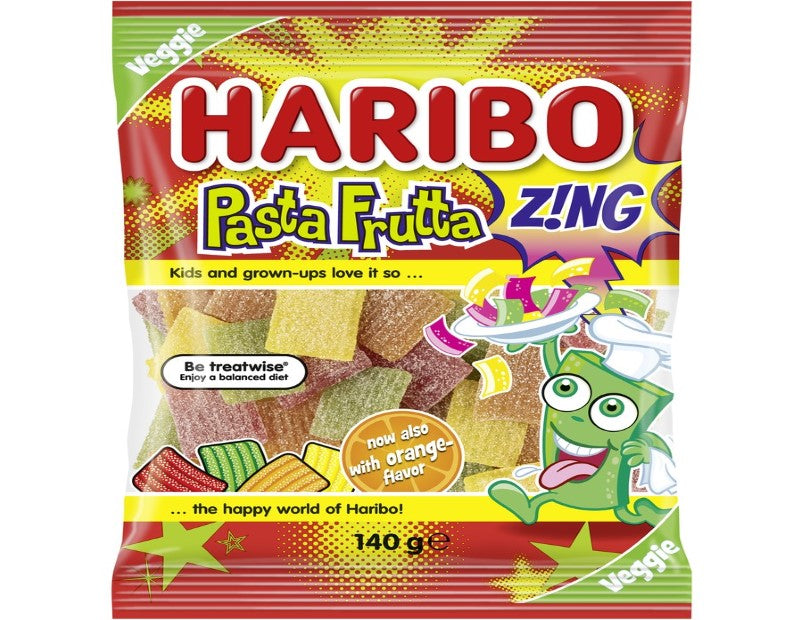 Haribo Pasta Frutta Candy 140g - 3 Pack