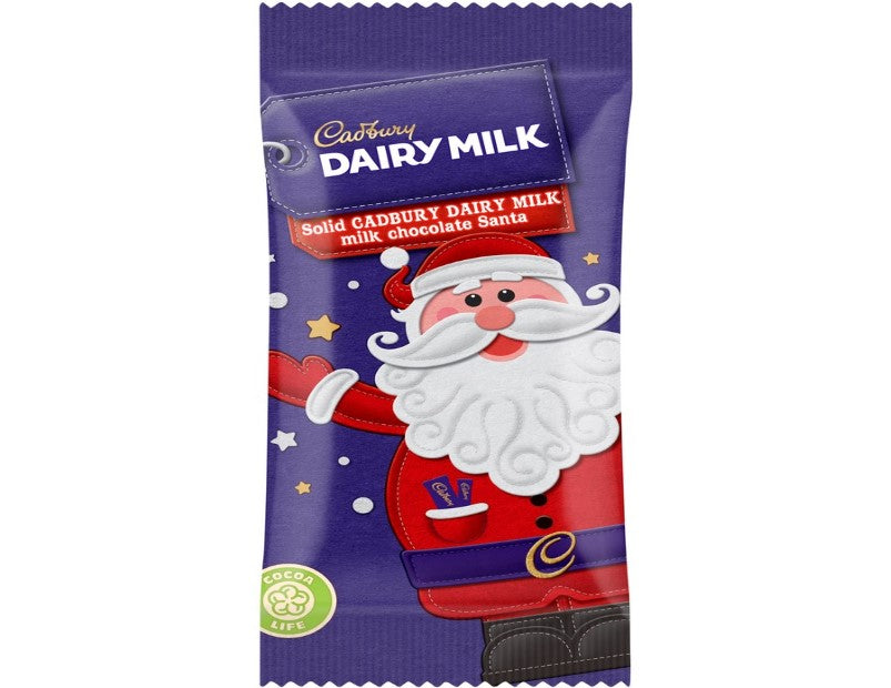 Cadbury Dairy Milk Chocolate Christmas Santa Pack 144g