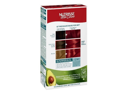 Garnier Nutrisse Permanent Hair Colour 6.60 Fiery Red