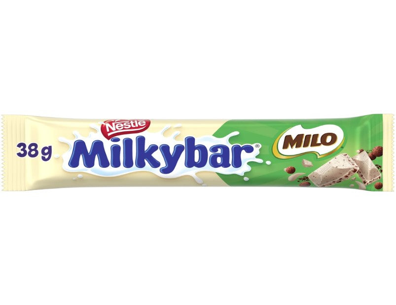 Nestle Milkybar Milo Chocolate Bar 38g - 3 Pack