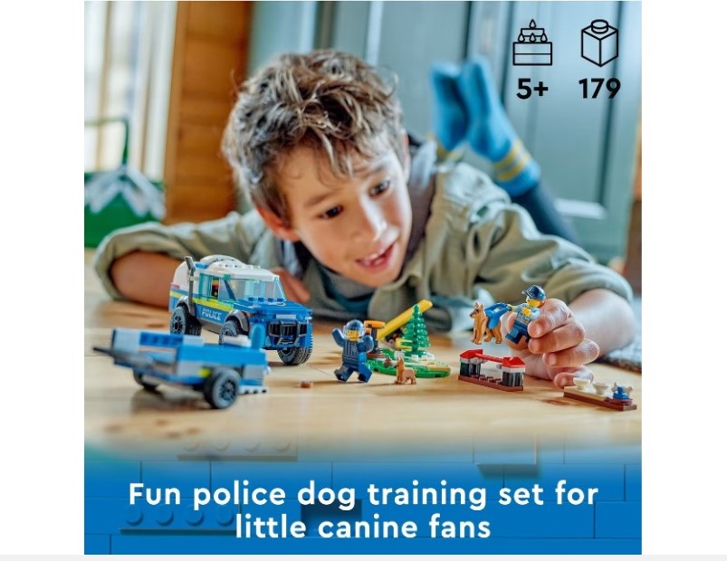 LEGO City Police Mobile Police Dog Training 60369