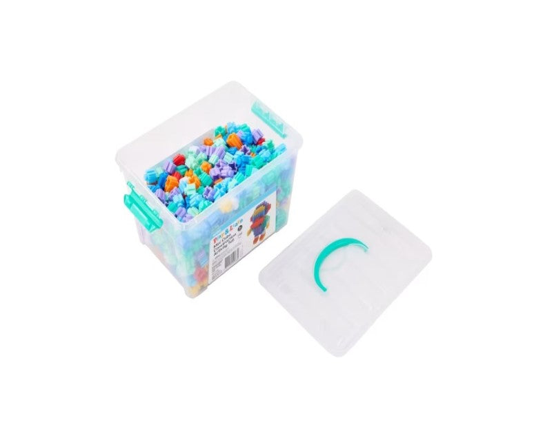 700 Piece Play and Learn Mini Cube Construction Activity Tub