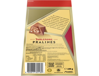 Toblerone Praline Chocolate Box 180g