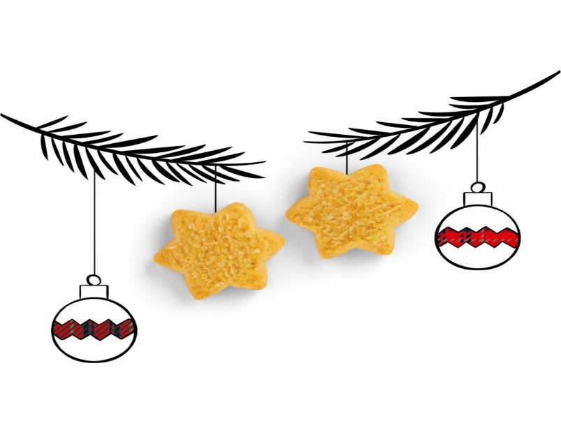 Walker's Mini Shortbread Festive Stars 125g - 3 Pack