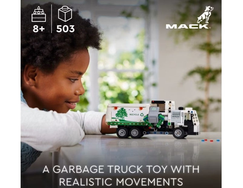 LEGO Technic Mack LR Electric Garbage Truck 42167