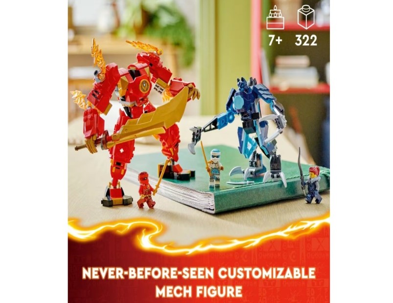 LEGO NINJAGO Kai's Elemental Fire Mech 71808