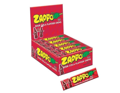 ZAPPO Sour Cola Flavoured Chews - (Bulk Pack of 30 Sticks)