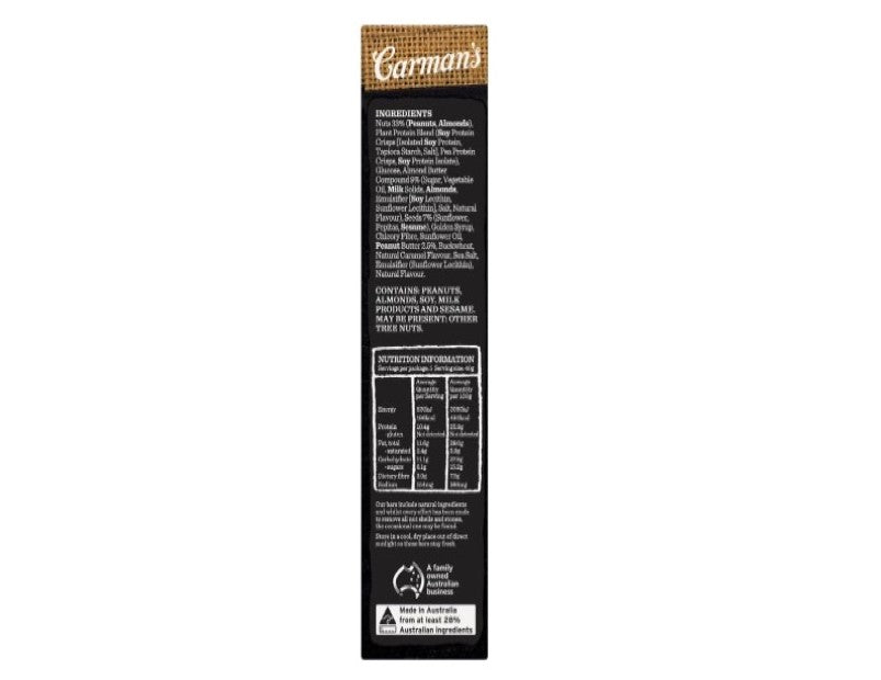 Carman's Salted Caramel Nut Butter Gourmet Protein Bars, 5-pack (200g)