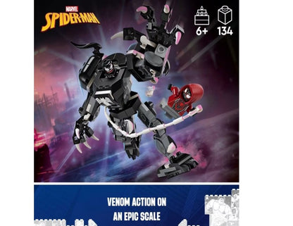 LEGO Super Heroes Marvel Venom Mech Armour vs. Miles Morales 76276