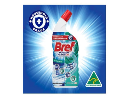 Bref Power Active Gel Eucalyptus Toilet Cleaner 700mL