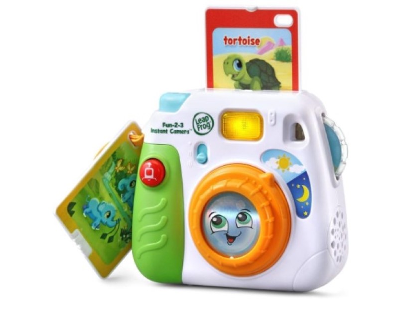 LeapFrog Fun 2-3 Instant Camera - Interactive Educational Camera Toy for Kids