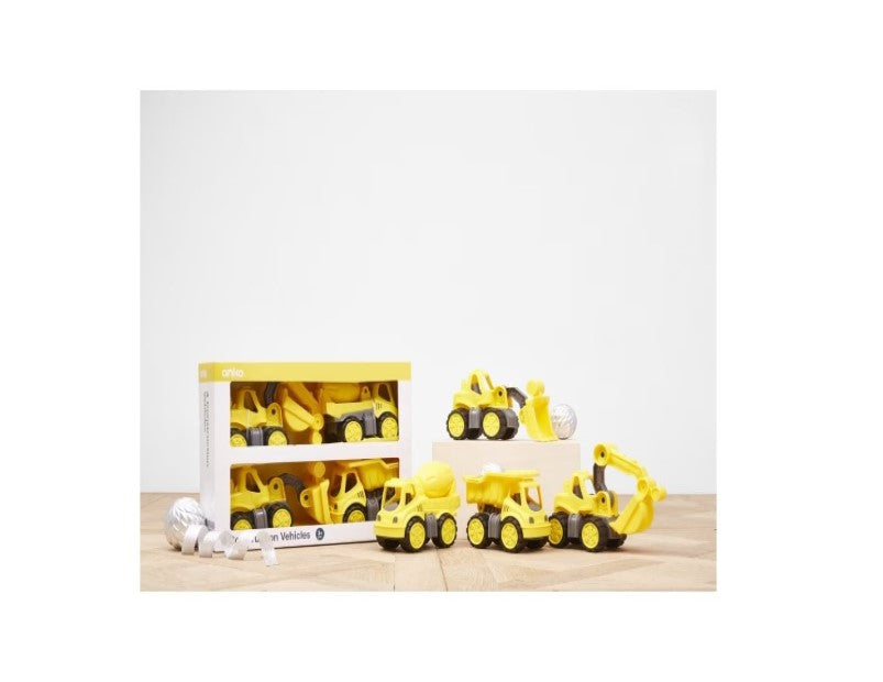 4 Pack Construction Vehicles