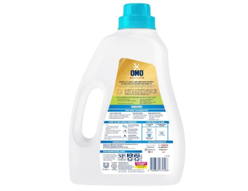 OMO Ultimate Sensitive Front & Top Loader Laundry Liquid 2 L