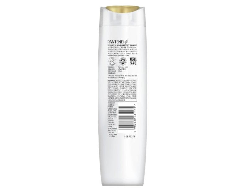 Pantene Pro-V Ultimate 10 Repair and Protect Shampoo, Stengthening for Damaged Hair 375ml