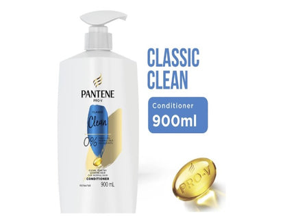 Pantene Pro-V Classic Clean Conditioner, Cleansing Conditioner For Hair 900ml