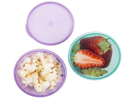 Decor Snack Box Round 150 ml Capacity, Assorted