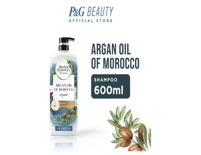 Herbal Essences Bio Renew Repair Argan Oil Of Morocco Shampoo, 600ml