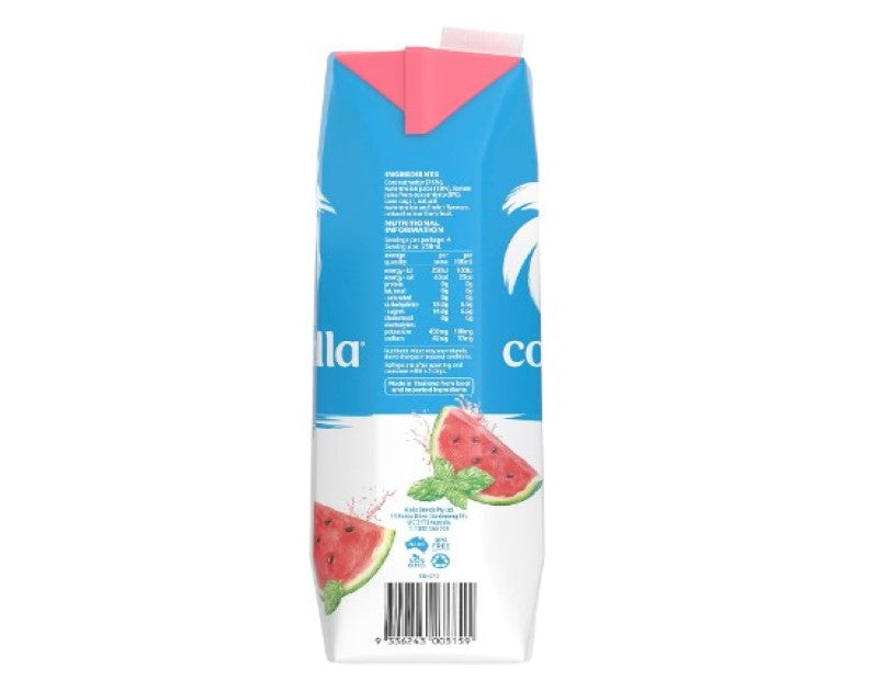 Cocobella Coconut Water & Watermelon Mint 1L - 6 Pack