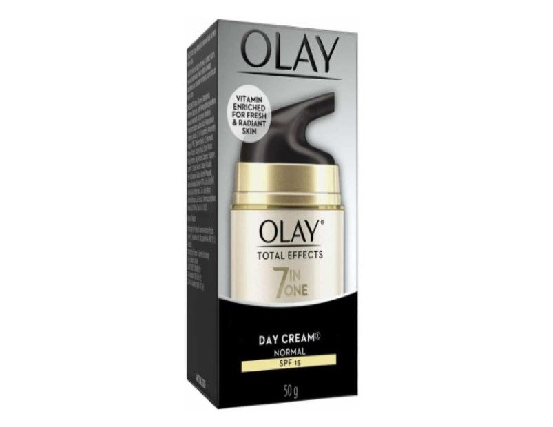 Olay Total Effects Face Cream Moisturiser Normal SPF 15 50g