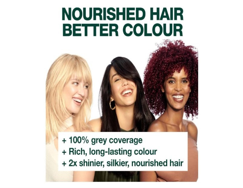 Garnier Nutrisse Permanent Hair Colour, 4.15 Iced Chestnut Mohogany Ash Brown