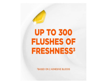 Harpic Hygienic & Fresh Sticker Citrus Toilet Block (Pack of 2)