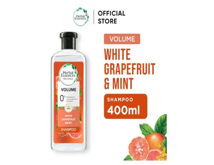 Herbal Essences Bio, Renew Whitegrapefruit and Mint Volumising Shampoo For Fine Hair 400ml