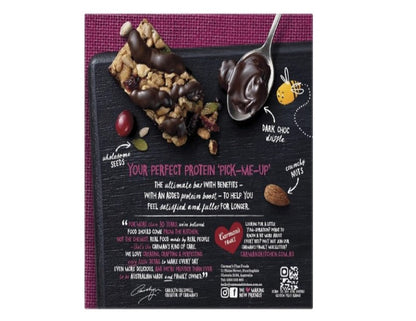 Carman's Gourmet Protein Bar Dark Choc & Cranberry, 200 g