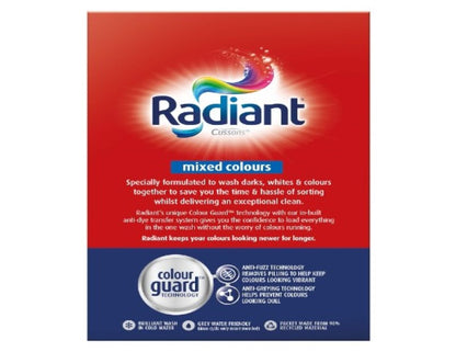 Radiant Washing Powder Laundry Detergent for Mixed Colours, 2kg