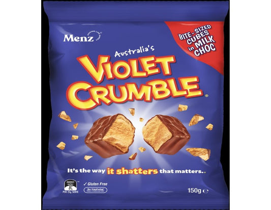 Violet Crumble Chocolate Bites 150g - 2 Pack