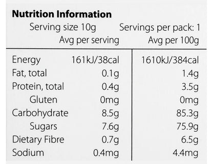 CrispyFruits Freeze Dried Pure Mango 10g - 12 Pack