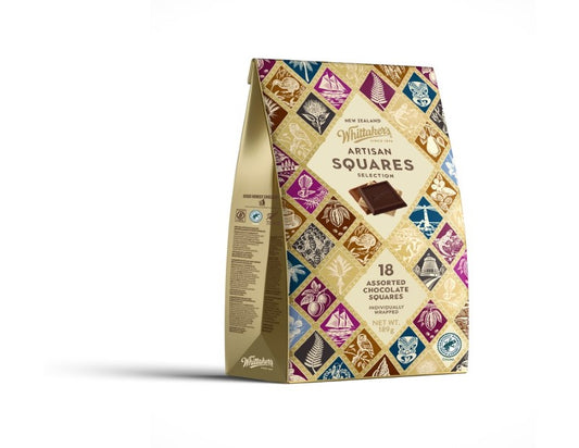 Whittakers Artisan Squares Collection Assorted Chocolate 189g