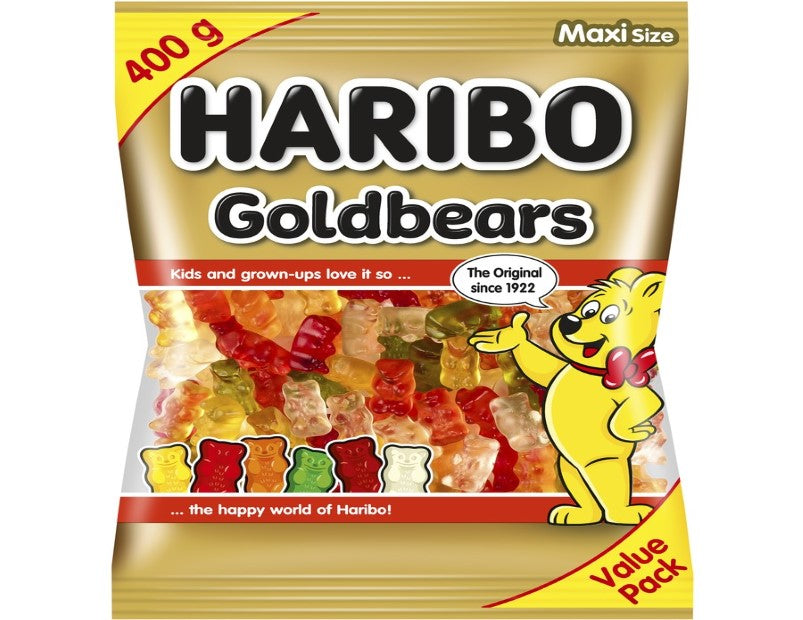 Haribo Goldbears Candy 400g - 2 Pack