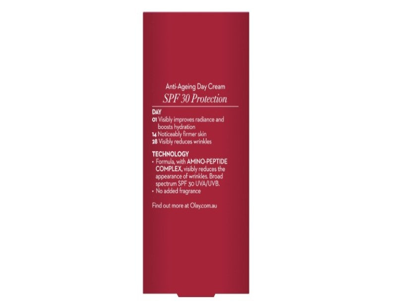 Olay Regenerist Micro-Sculpting Face Cream Moisturiser Spf 30 50g