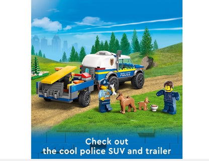 LEGO City Police Mobile Police Dog Training 60369